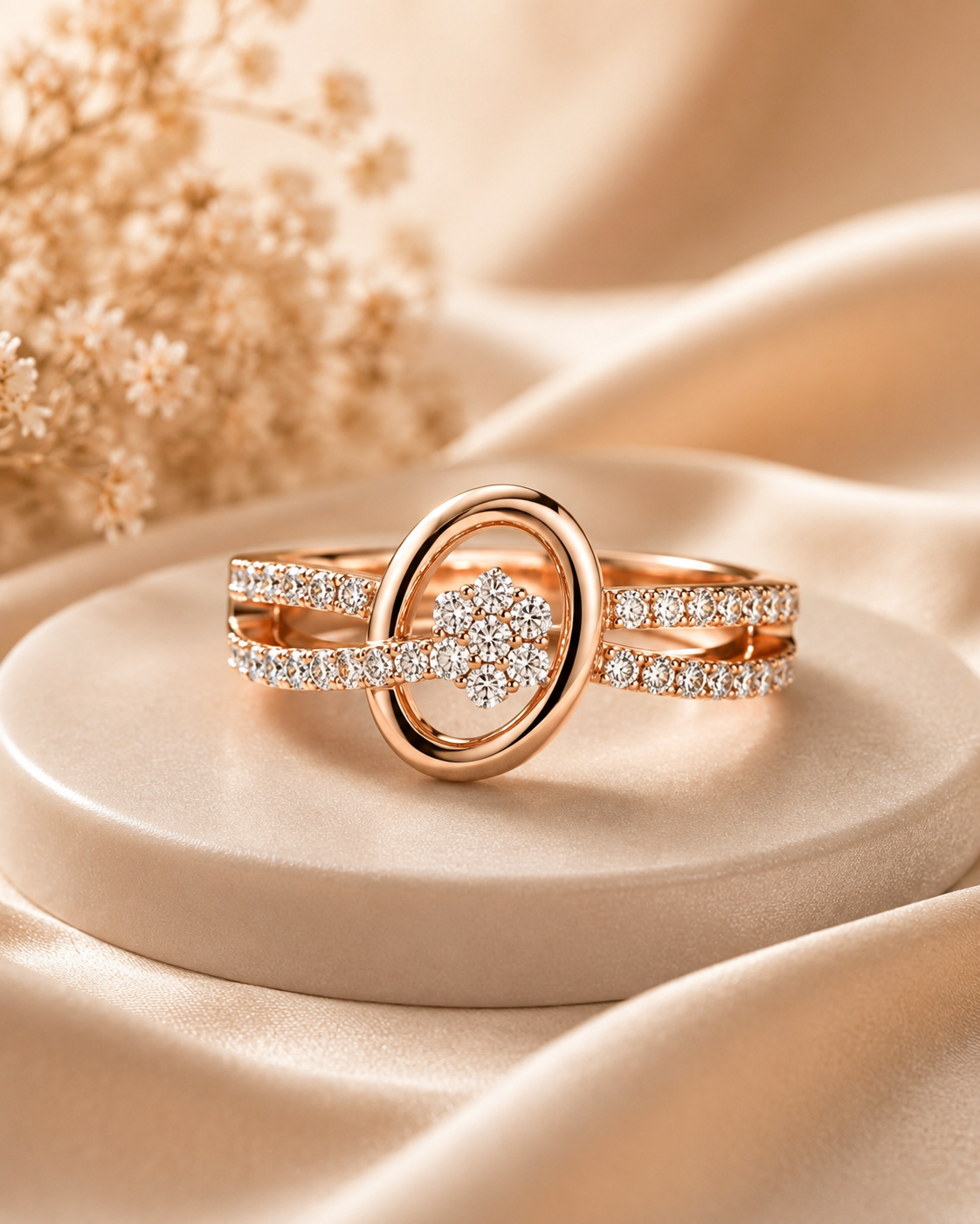 halo diamond ring