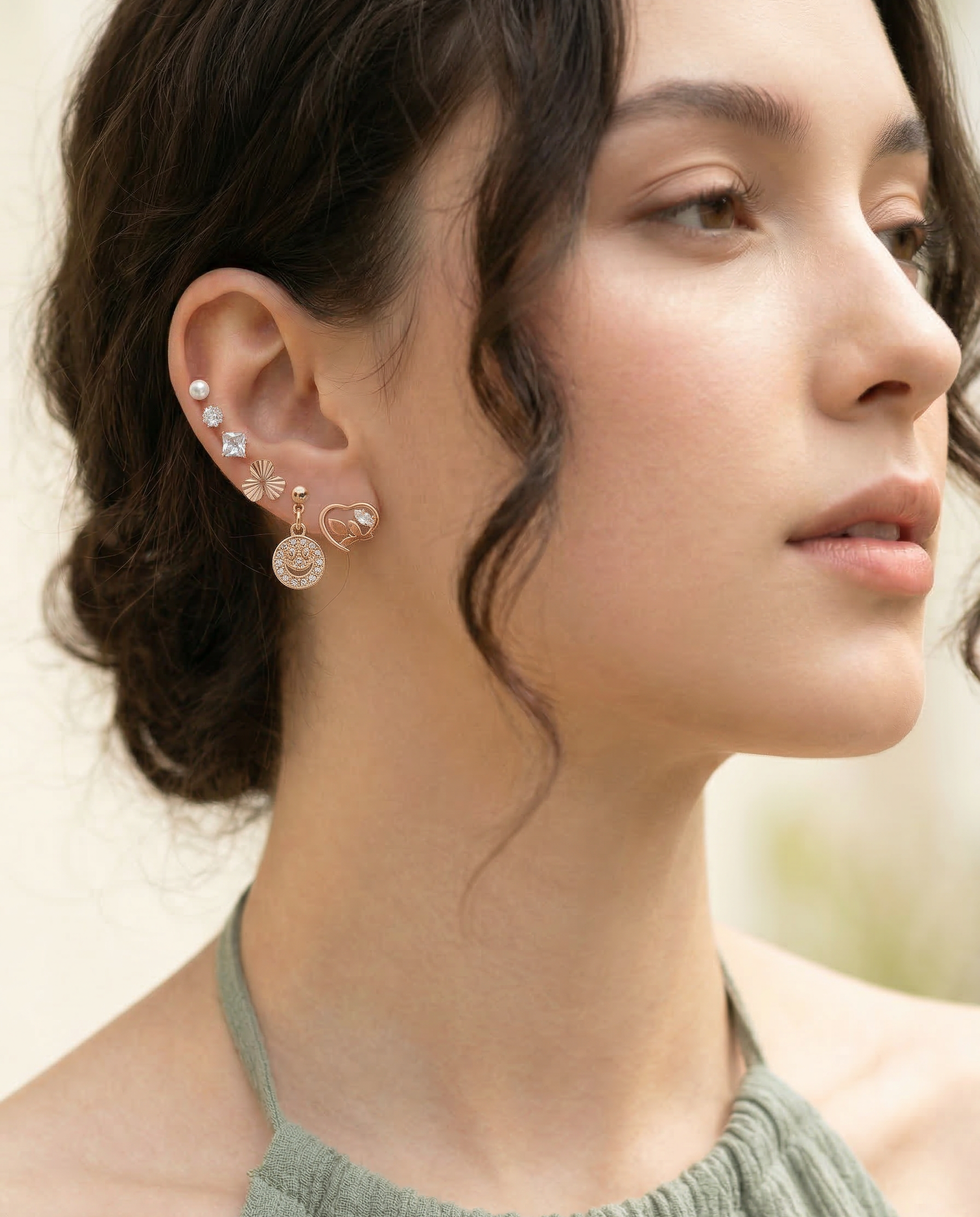 Play Charm Multi-Stud Earring Set