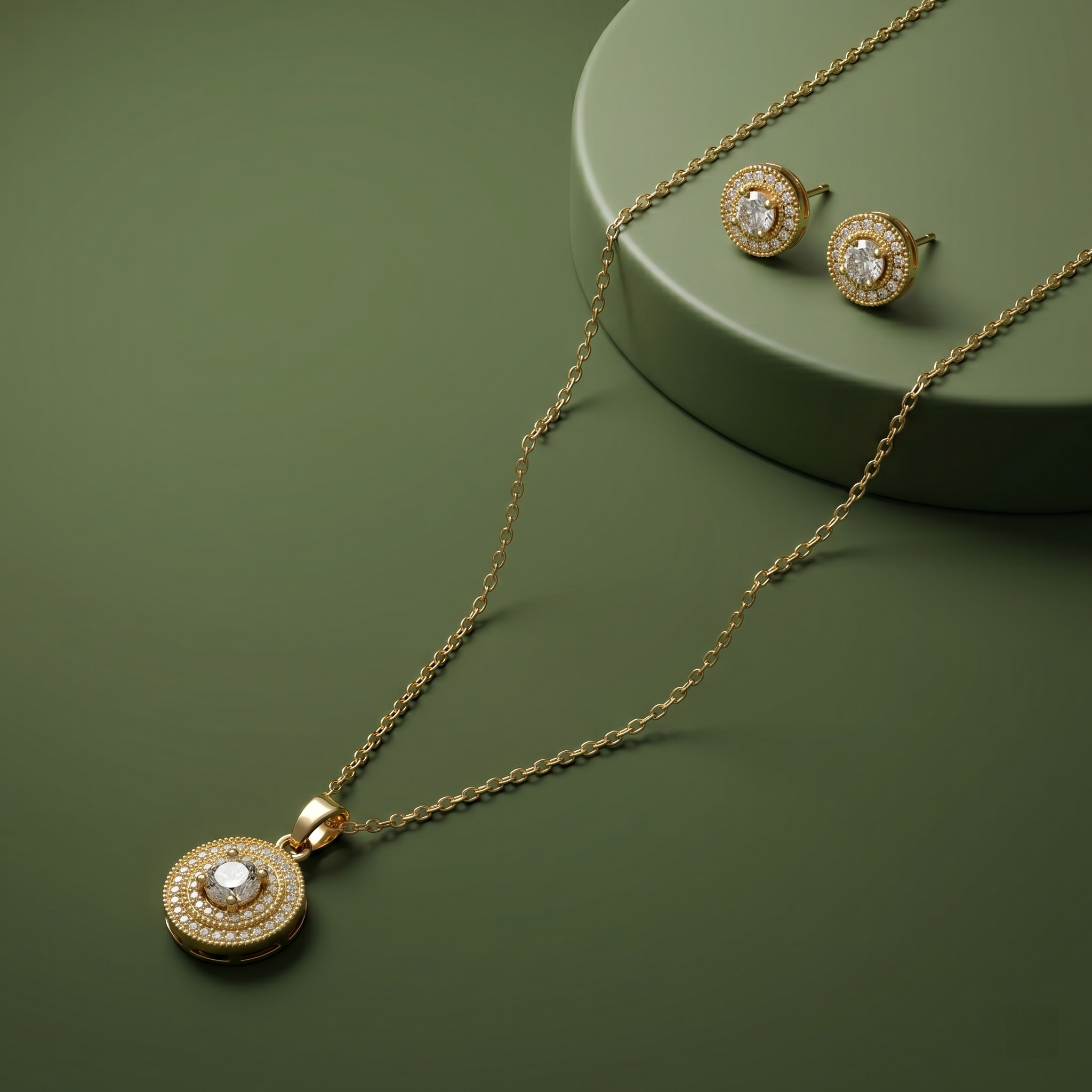 Halo Glow Pendant Set