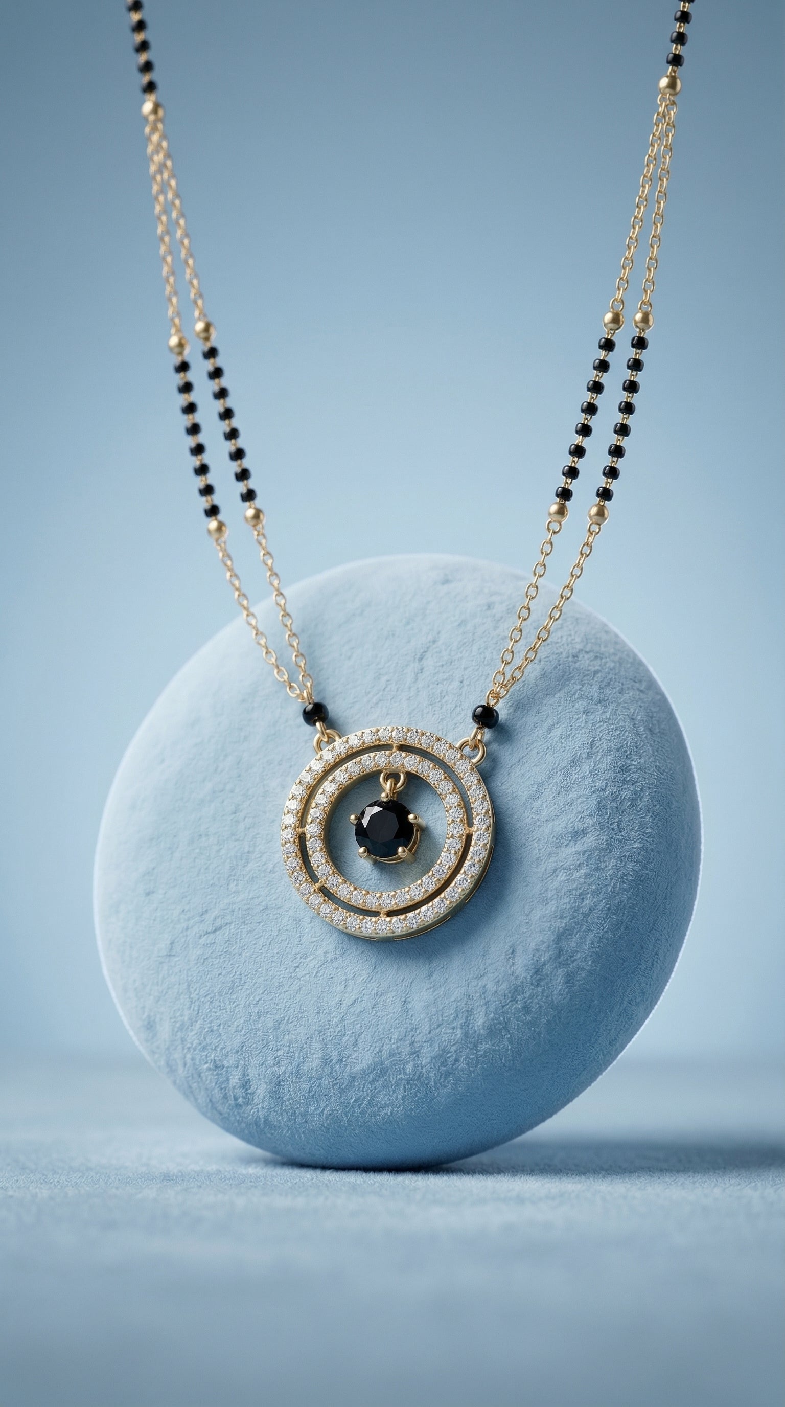 Noira Double-Layer Circle Mangalsutra