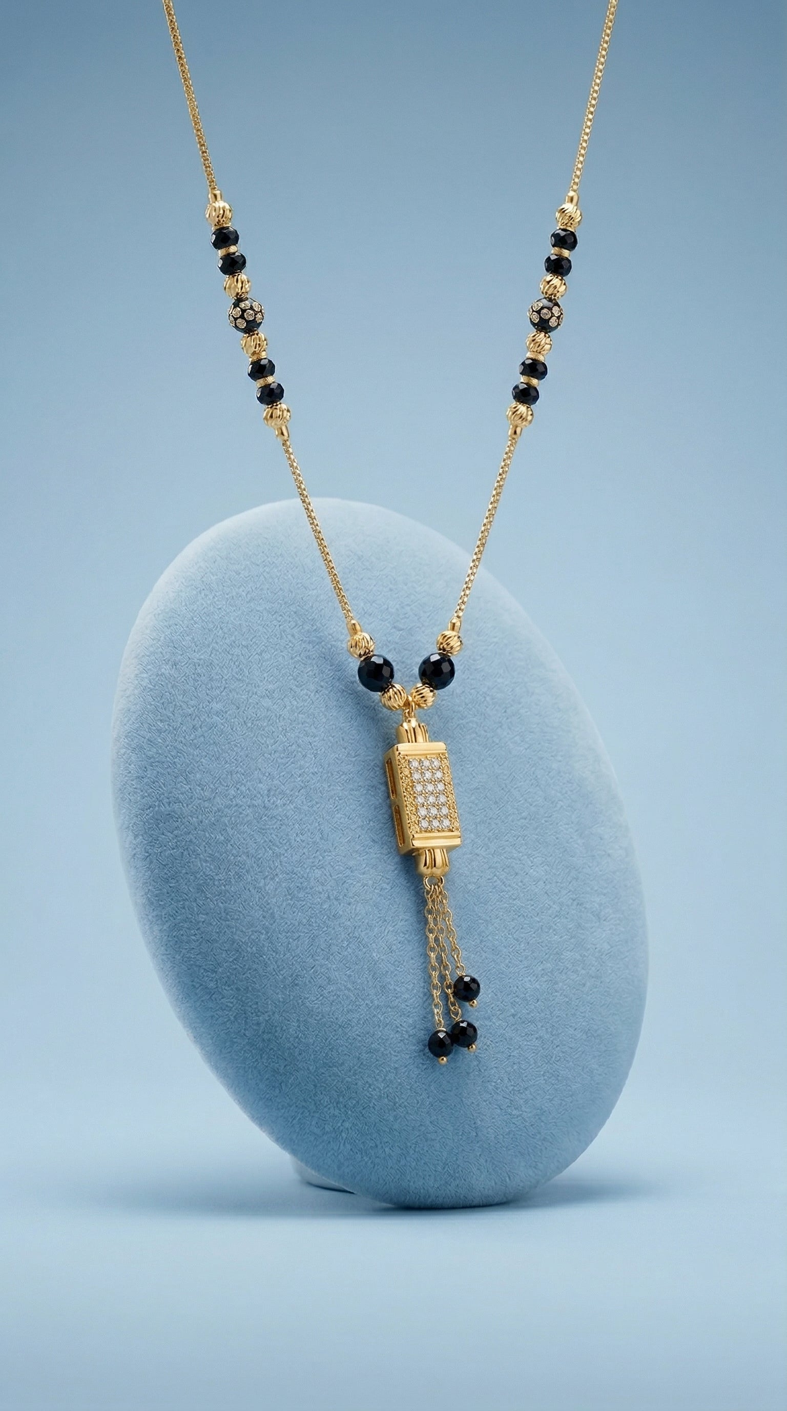 Vira Tassel Bar Mangalsutra