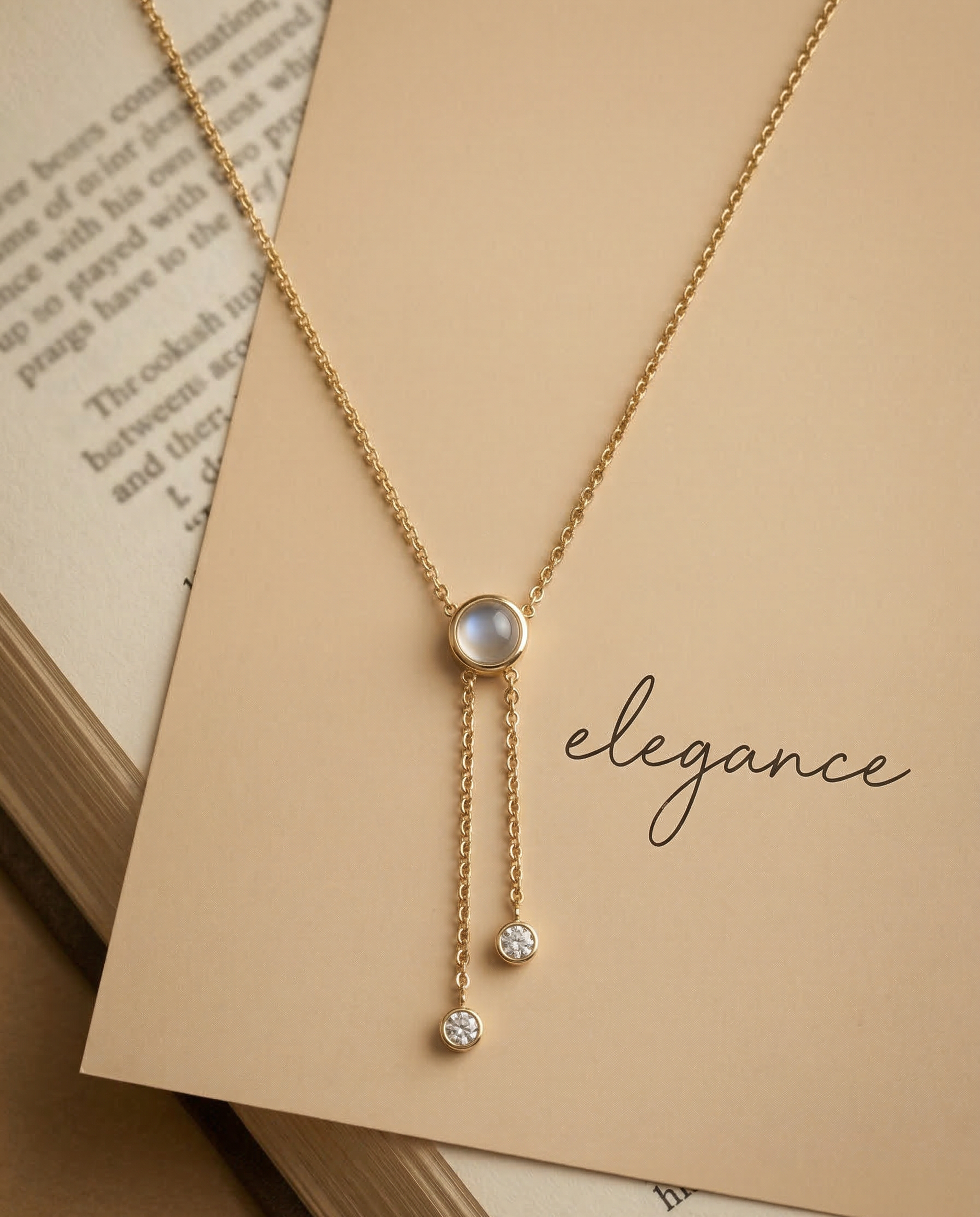 Liora Pearl Drop Chain Pendant