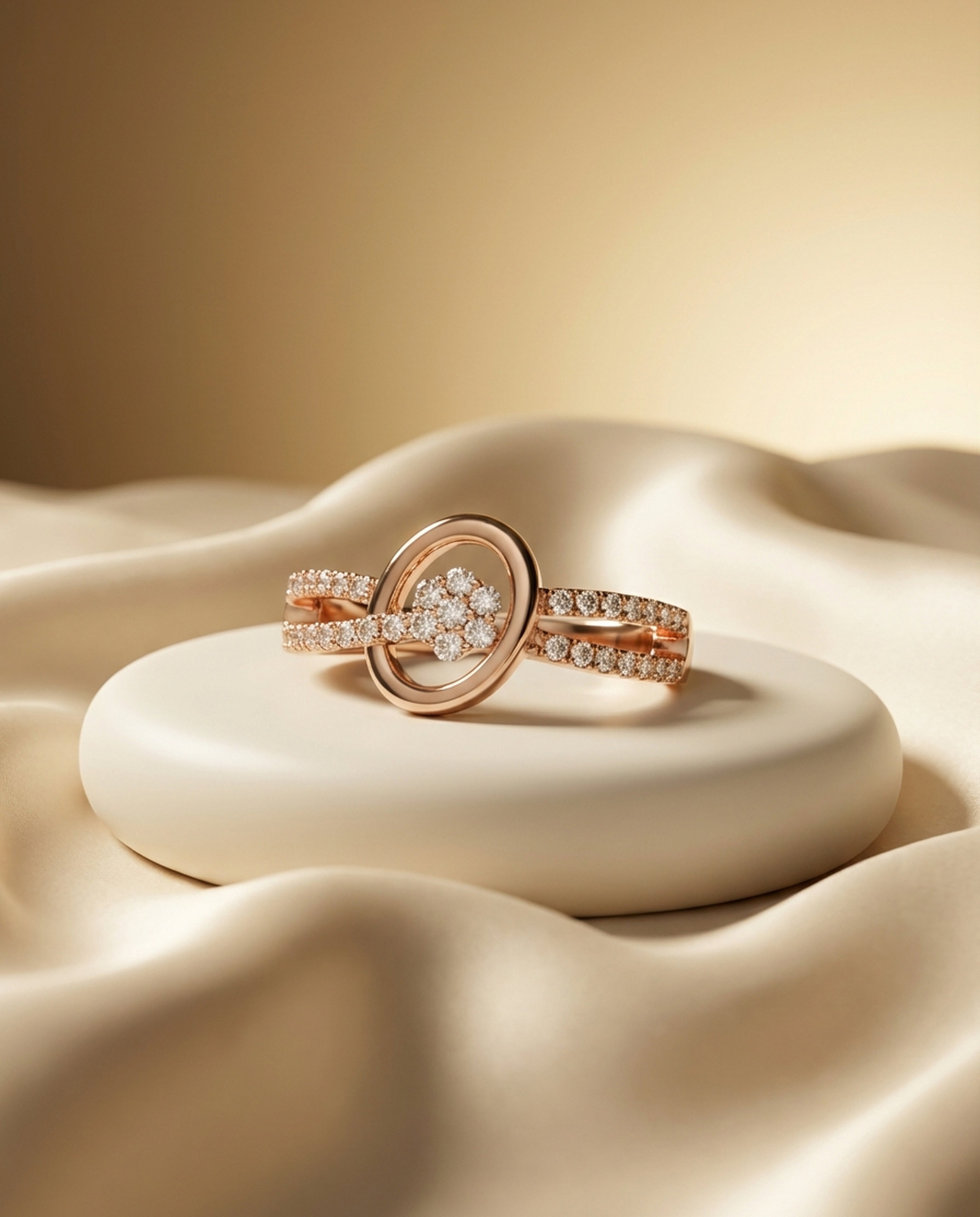 Halo Bloom Diamond Ring