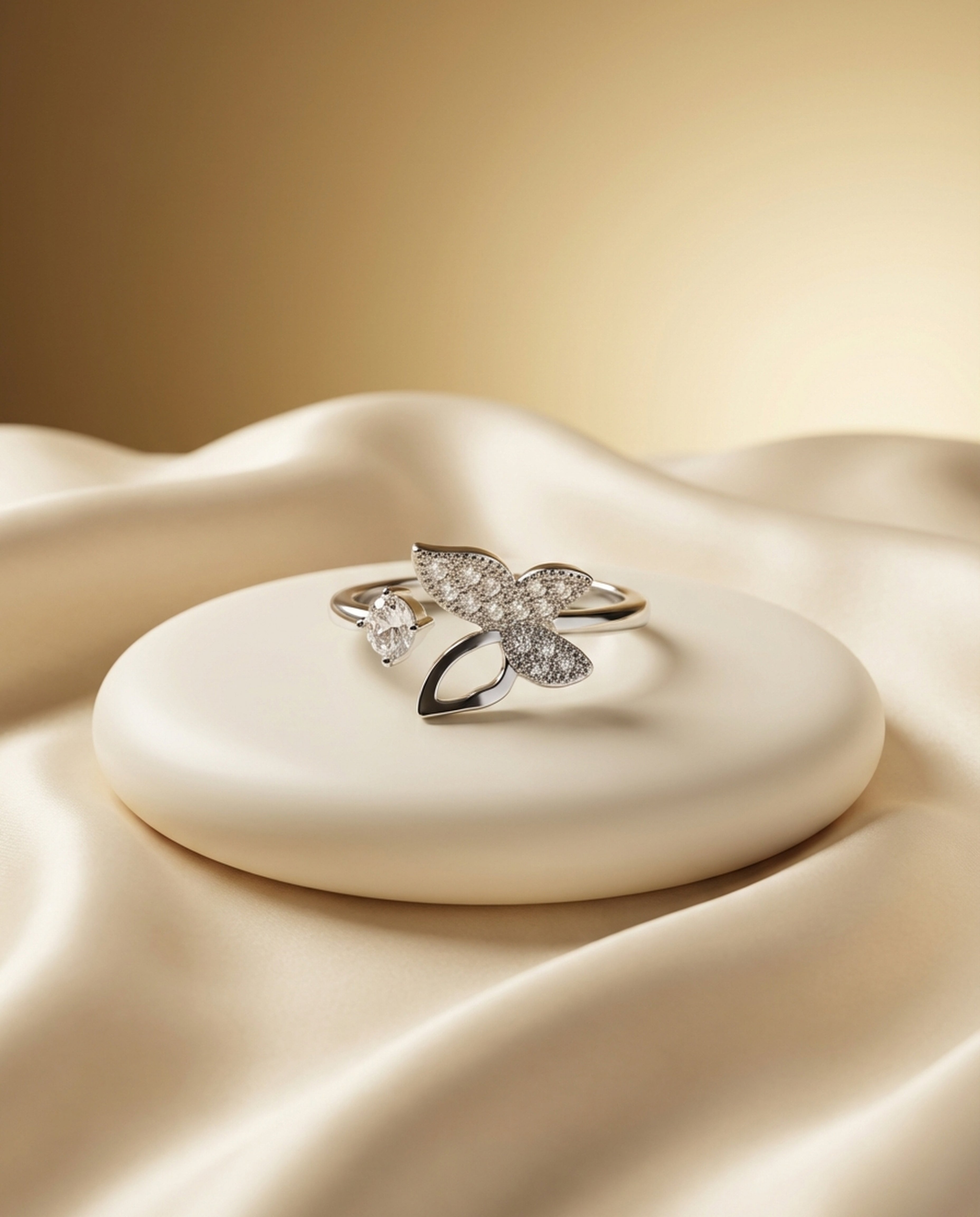 Celeste Butterfly Diamond Ring